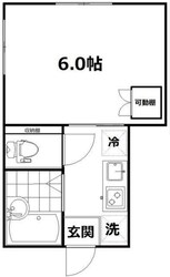 リプロン品川18の物件間取画像